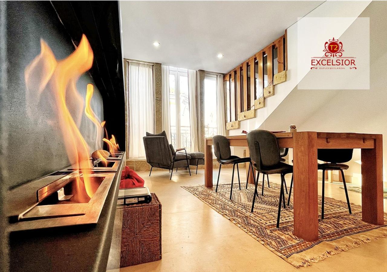 T2 Duplex - Exclusivo No Centro Historico Apartment Vila Real Ngoại thất bức ảnh