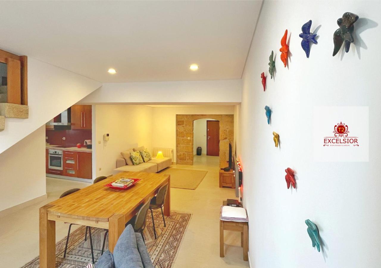 T2 Duplex - Exclusivo No Centro Historico Apartment Vila Real Ngoại thất bức ảnh